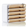 Bureau van hout, kleur wit