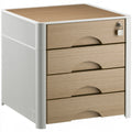 Bureau van hout, kleur wit