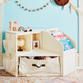 Boekenkast, kleur wit