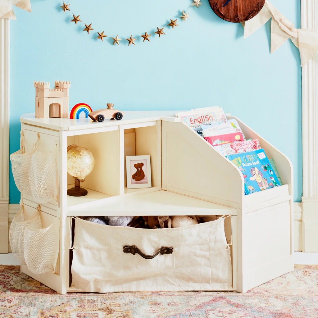 Boekenkast, kleur wit